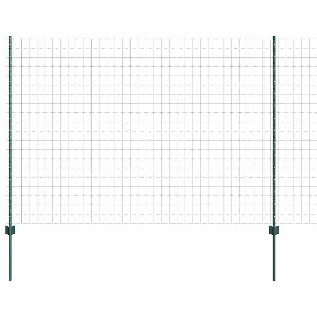 Fence with Post Green