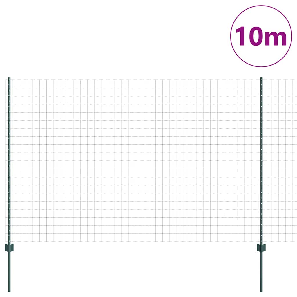 Fence with Post Green