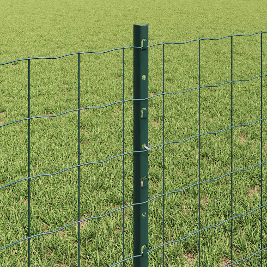 Fence with Post Green