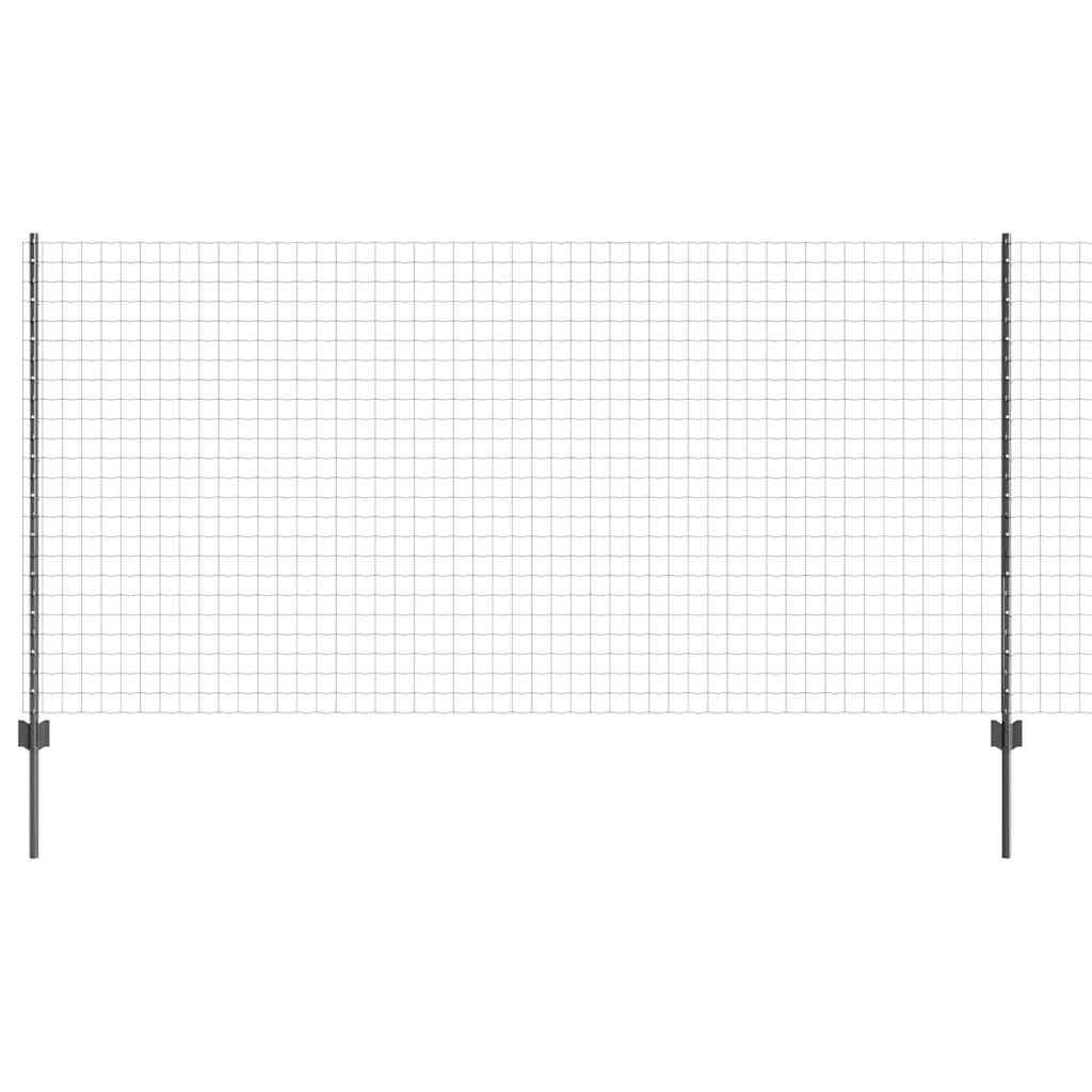 Fence with Post Grey