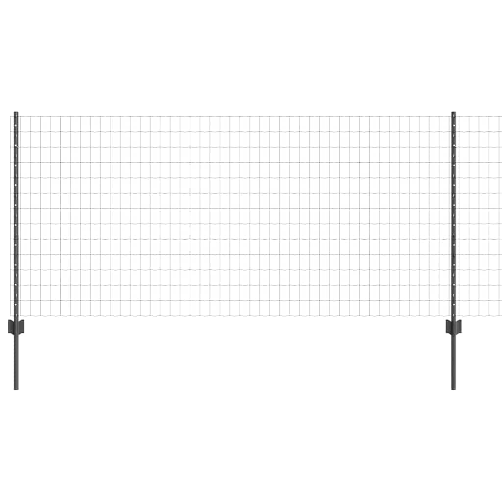Fence with Post Grey