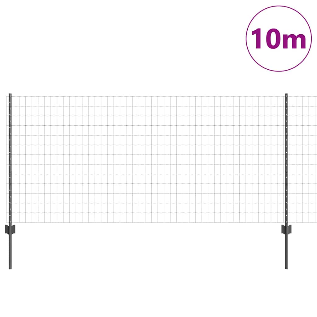 Fence with Post Grey