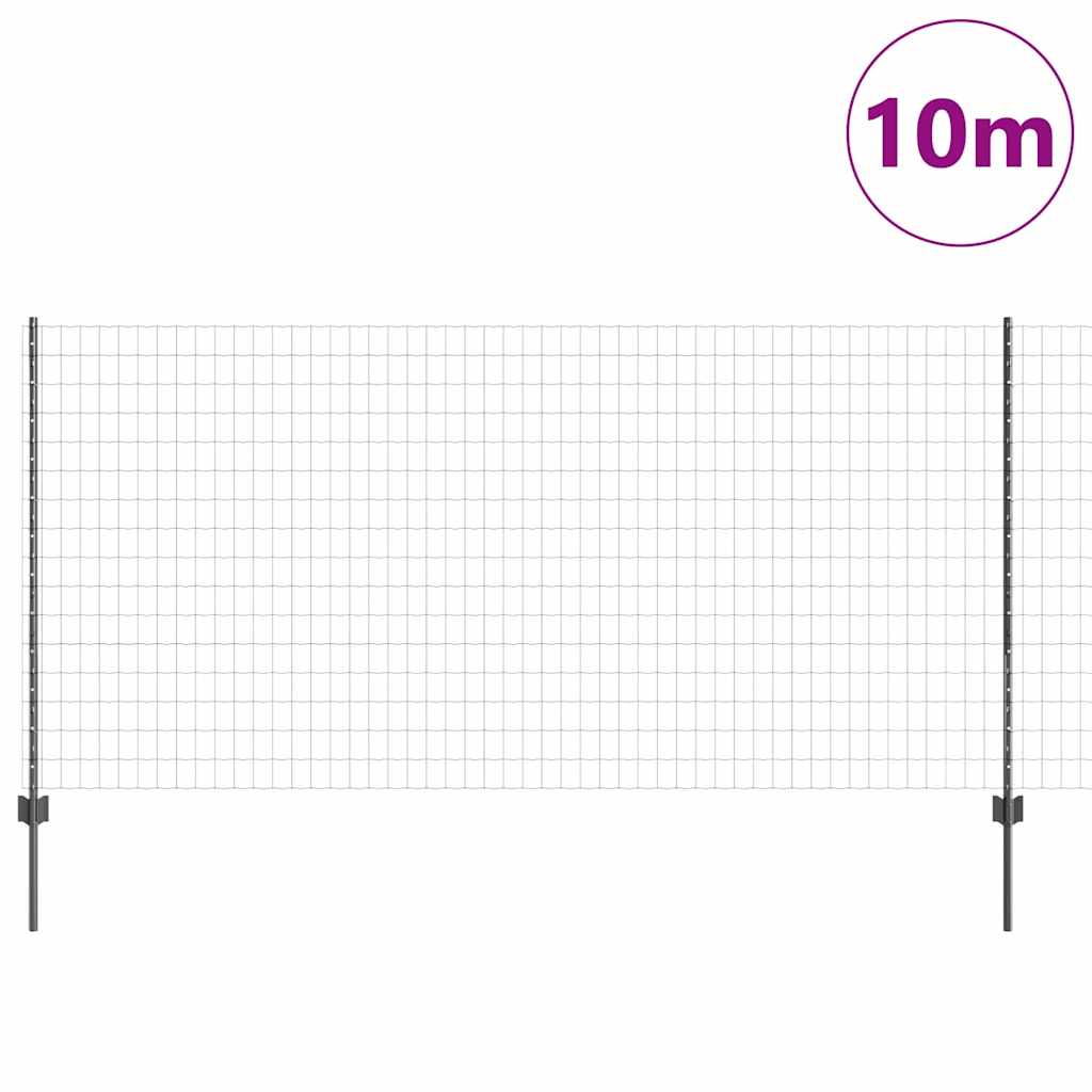 Fence with Post Grey
