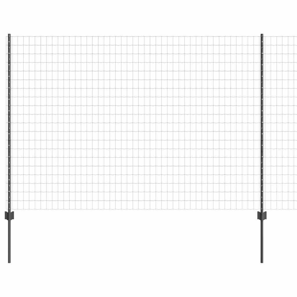 Fence with Post Grey