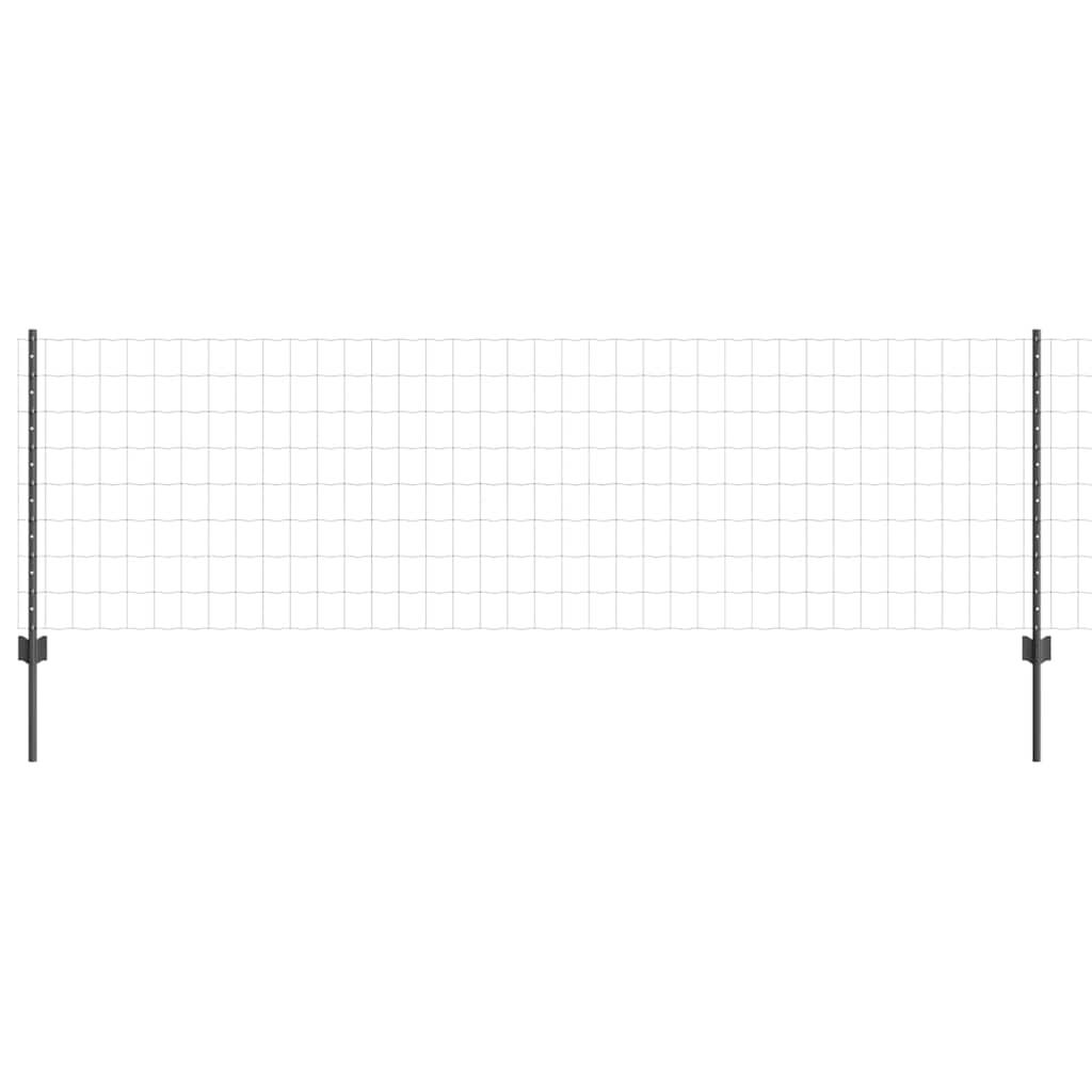 Fence with Post Grey