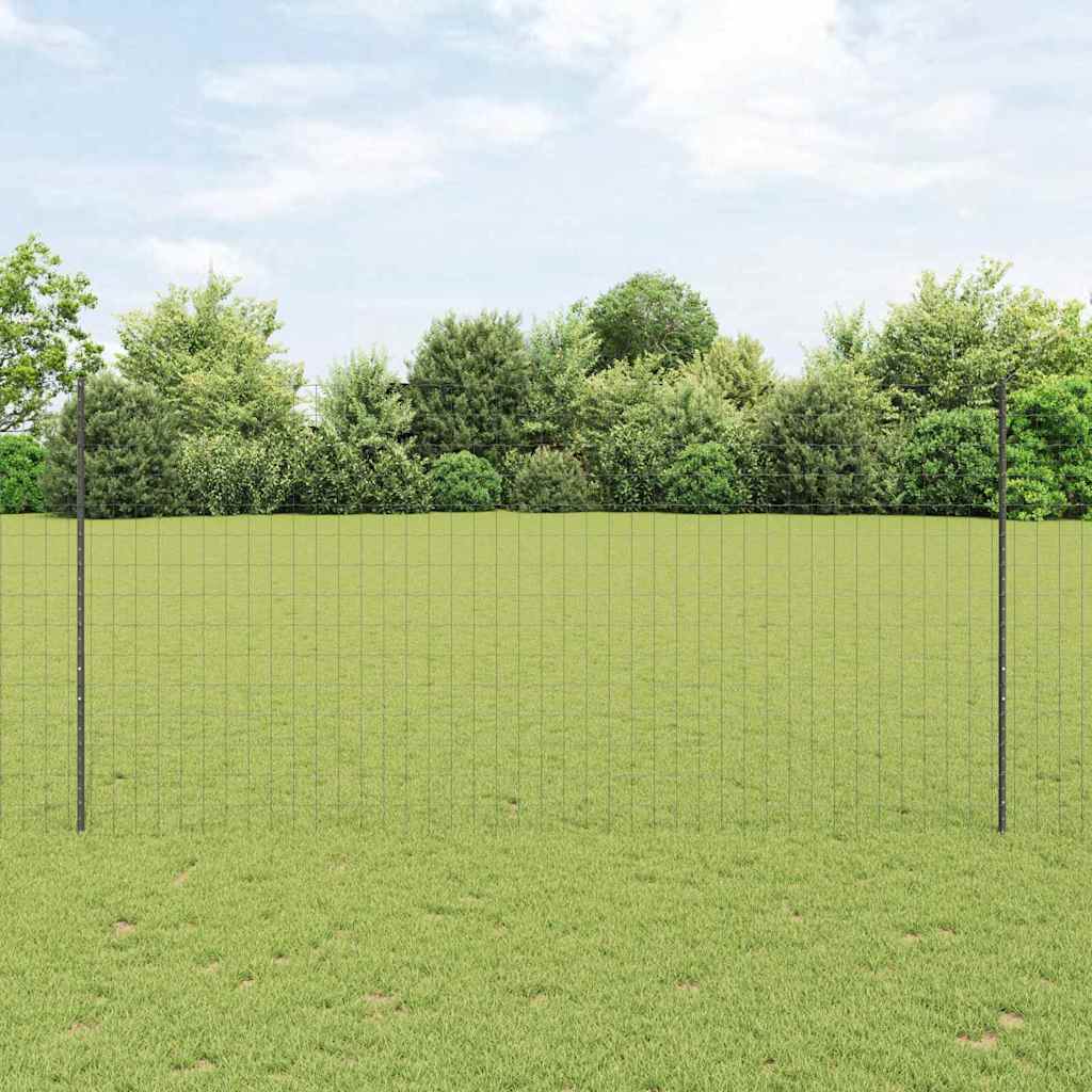 Fence with Post Grey