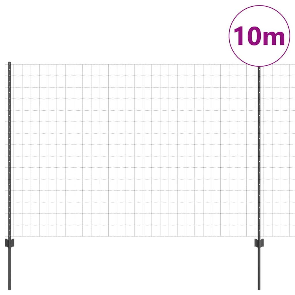 Fence with Post Grey