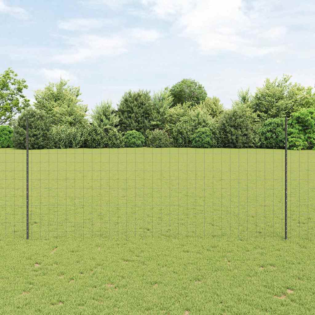 Fence with Post Grey