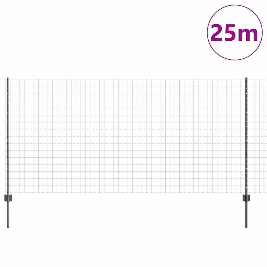 Fence with Post Grey