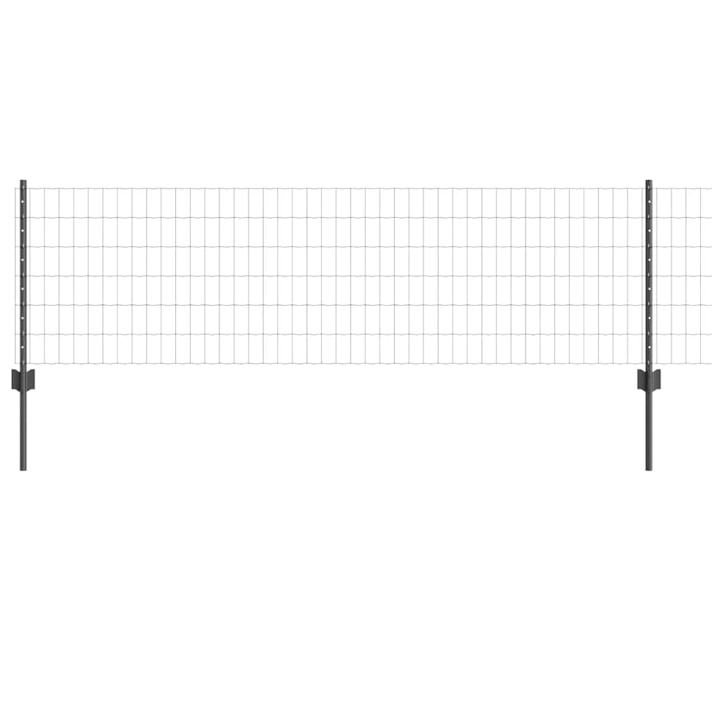 Fence with Post Grey