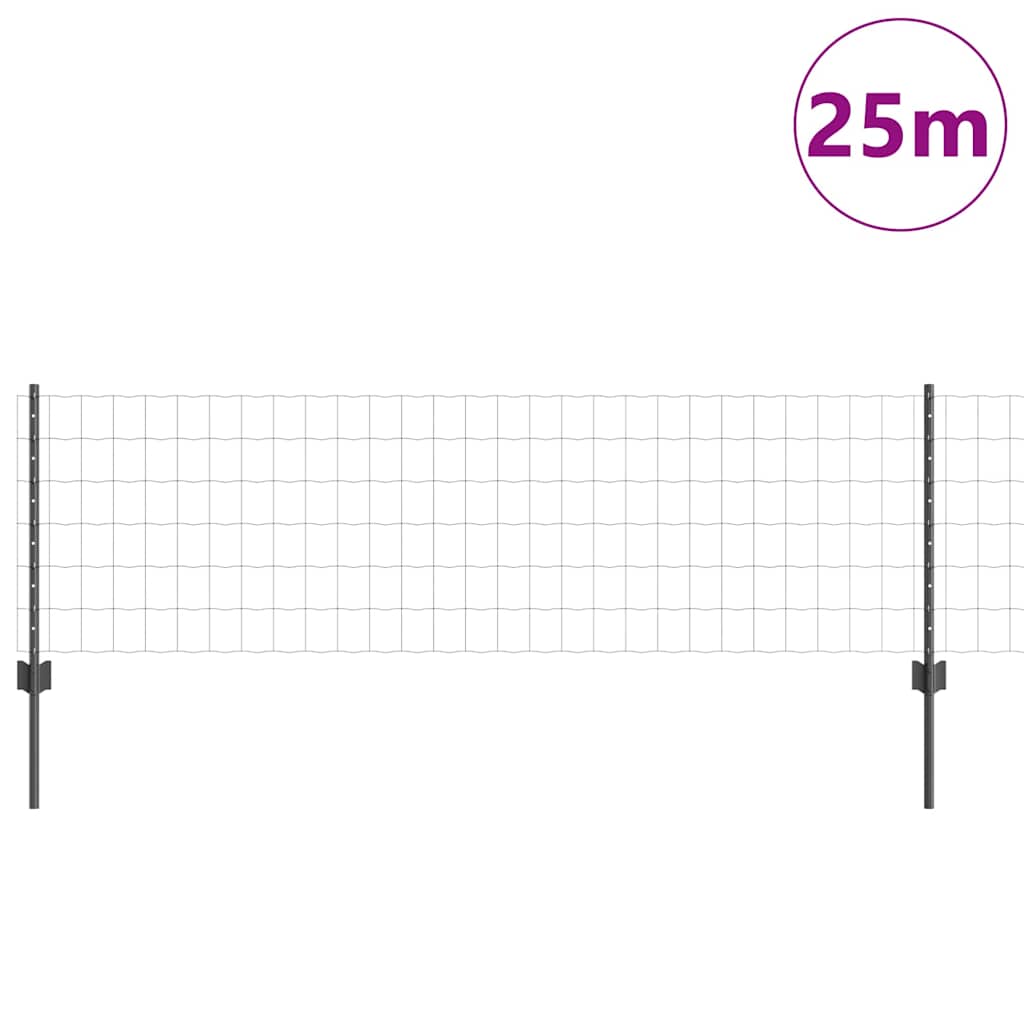 Fence with Post Grey