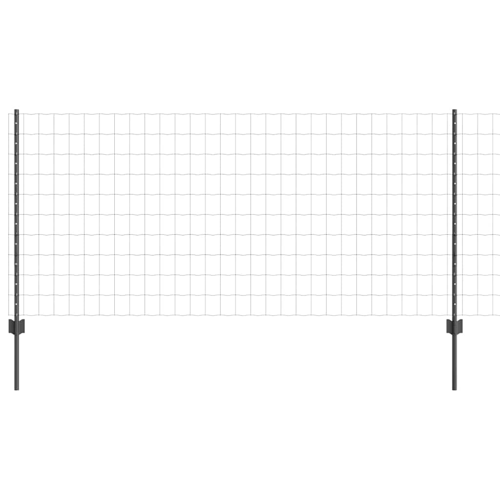 Fence with Post Grey