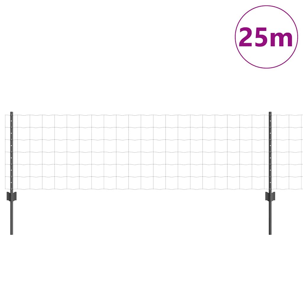 Fence with Post Grey