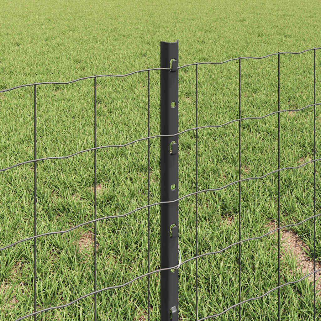 Fence with Post Grey