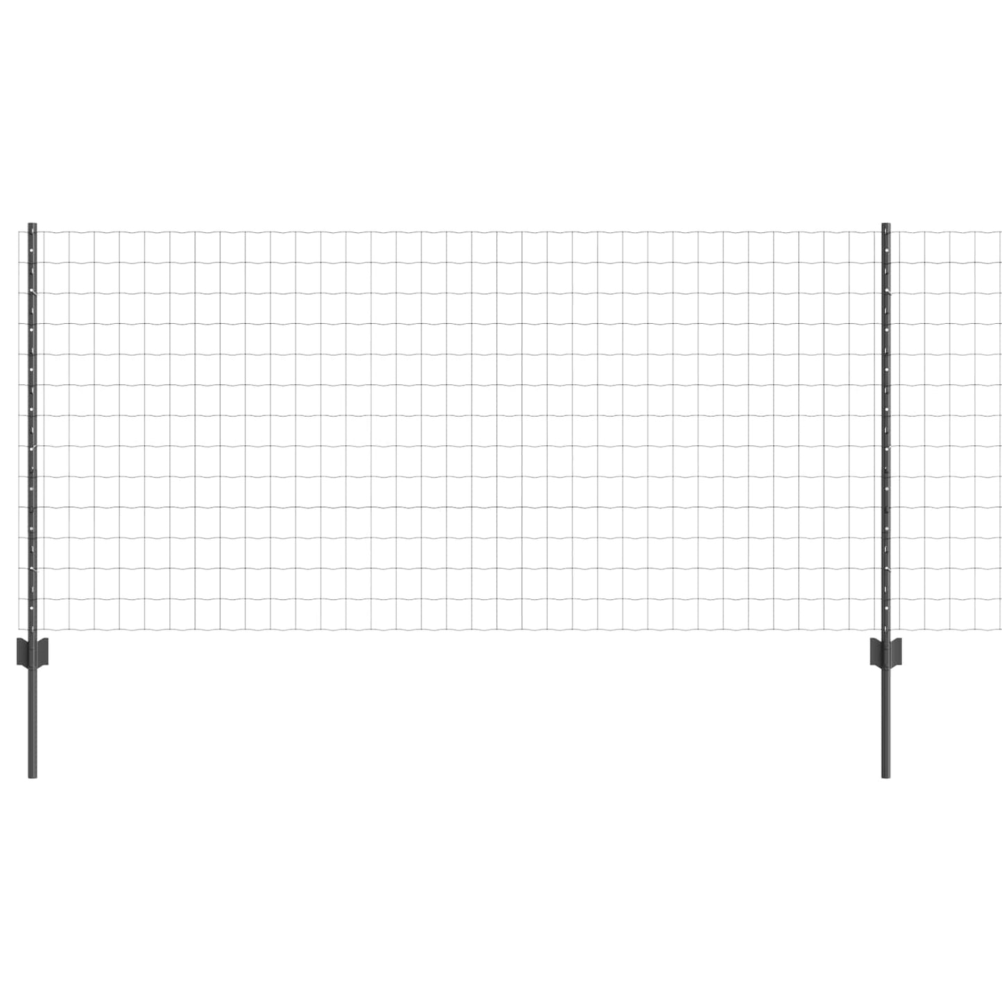 Fence with Post Grey