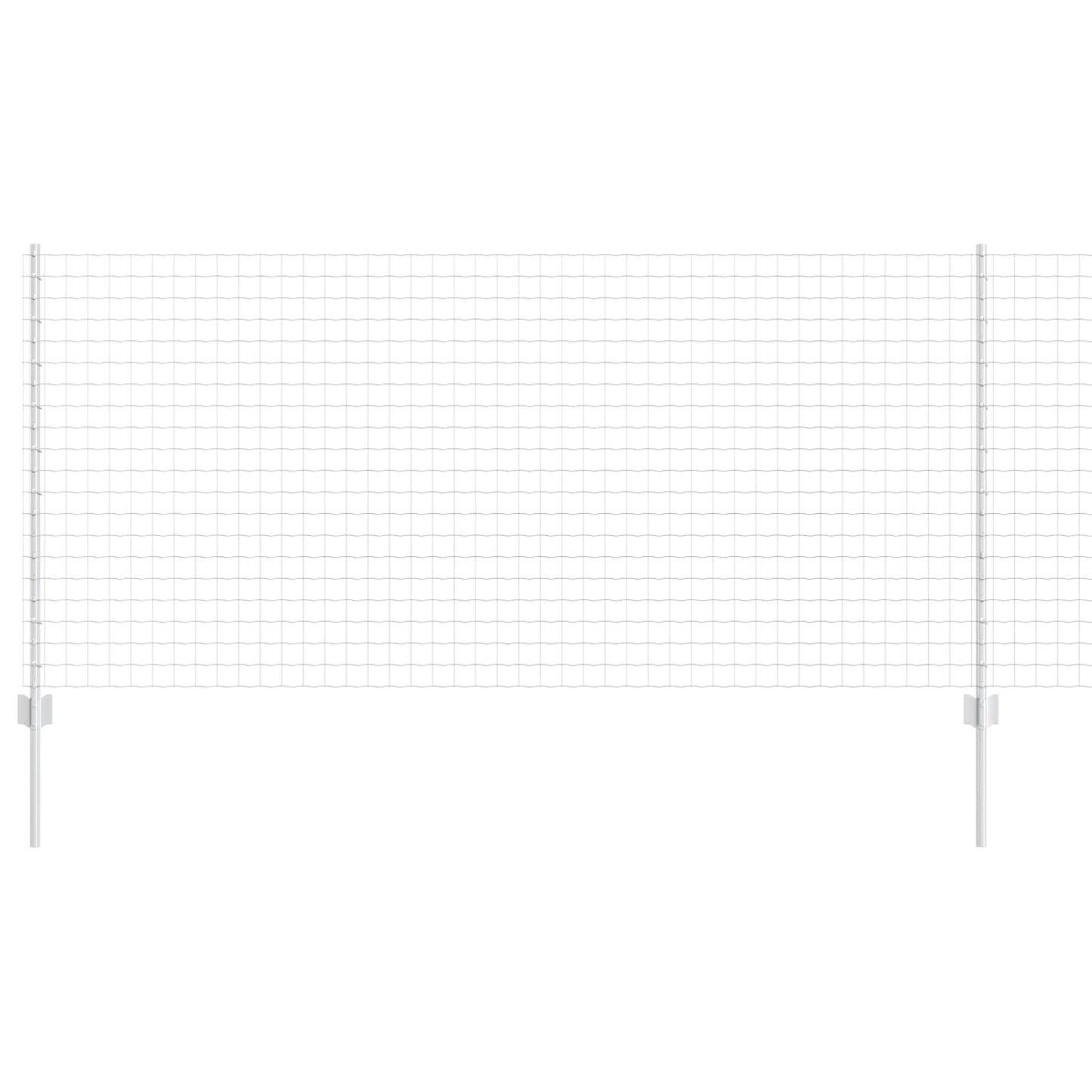 Welded Wire Fence 10 x 1 m (W x H) Hot-Dip Galvanised Steel
