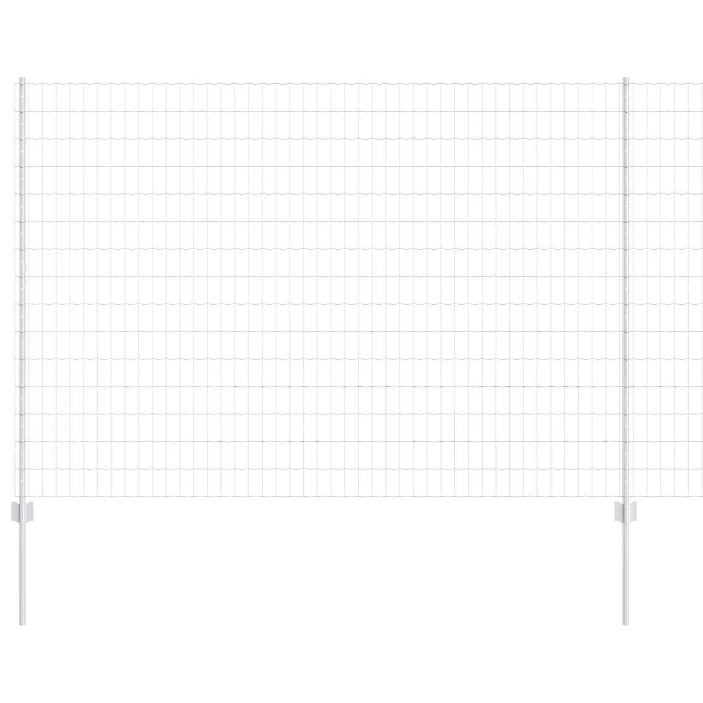 Fence with Post Silver