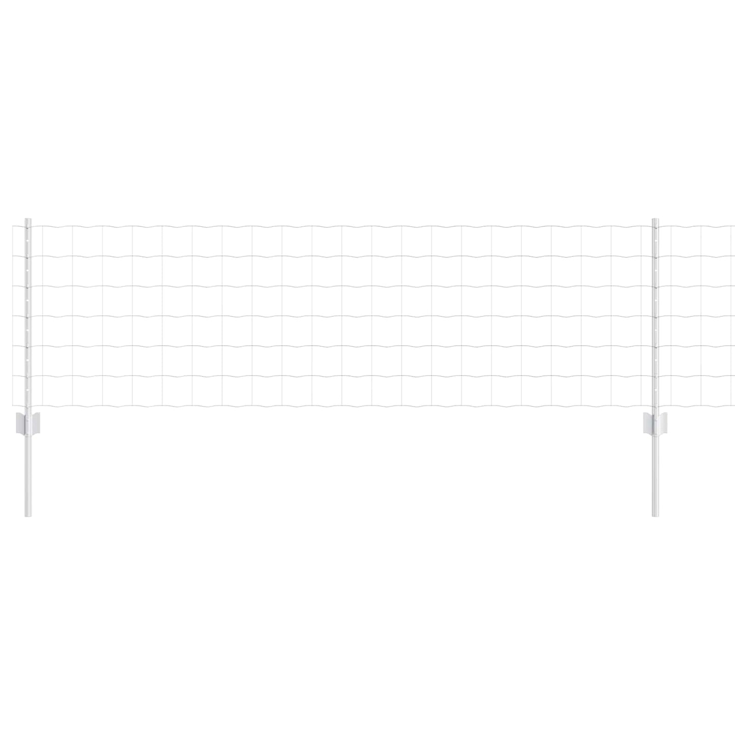Welded Wire Fence 25 x 0.6 m (W x H) Hot-Dip Galvanised Steel