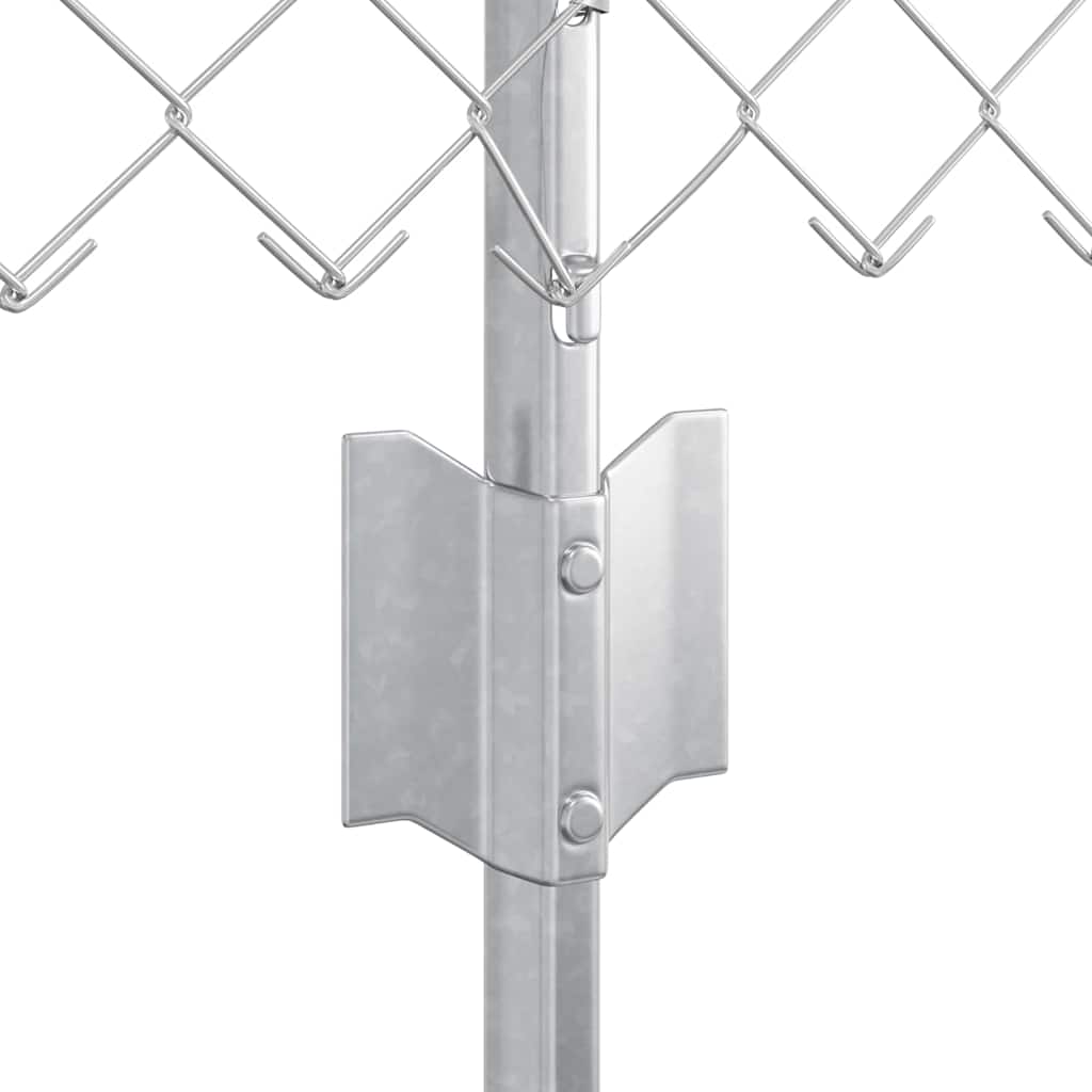 Chain Link Fence with Post 10 x 0.4 m (W x H)