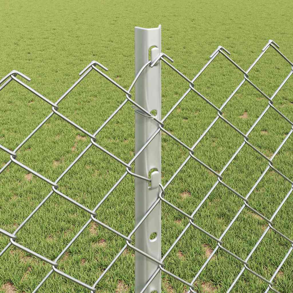Chain Link Fence with Post 10 x 1.2 m (W x H)