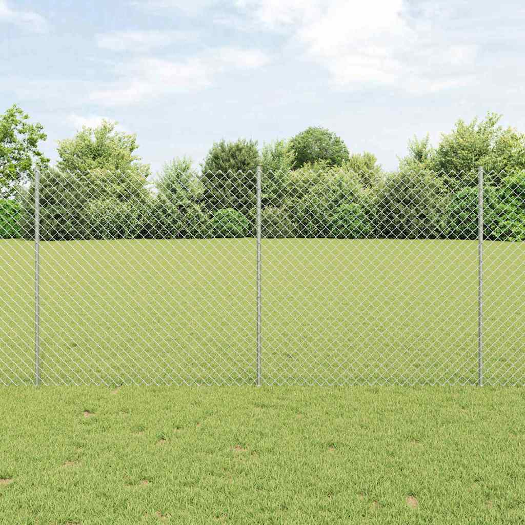 Chain Link Fence with Post 10 x 1.2 m (W x H)