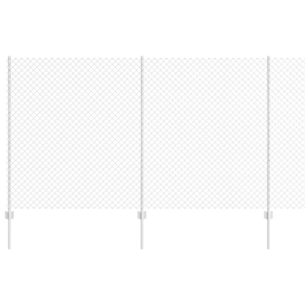 Chain Link Fence with Post 10 x 1.4 m (W x H)