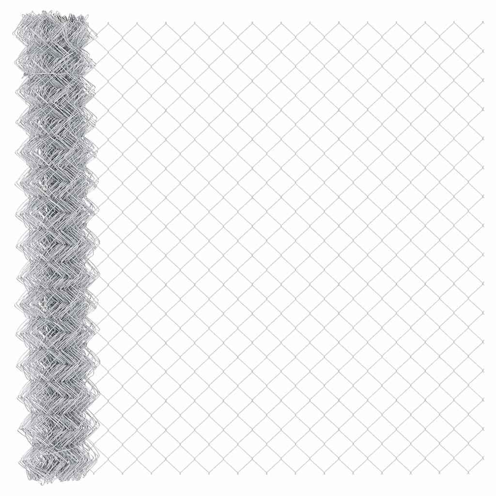 Fence with Post Silver