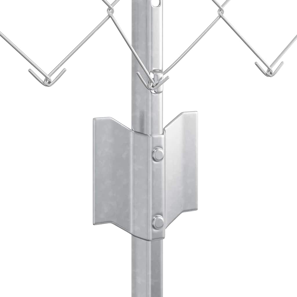Chain Link Fence with Post 25 x 0.8 m (W x H)
