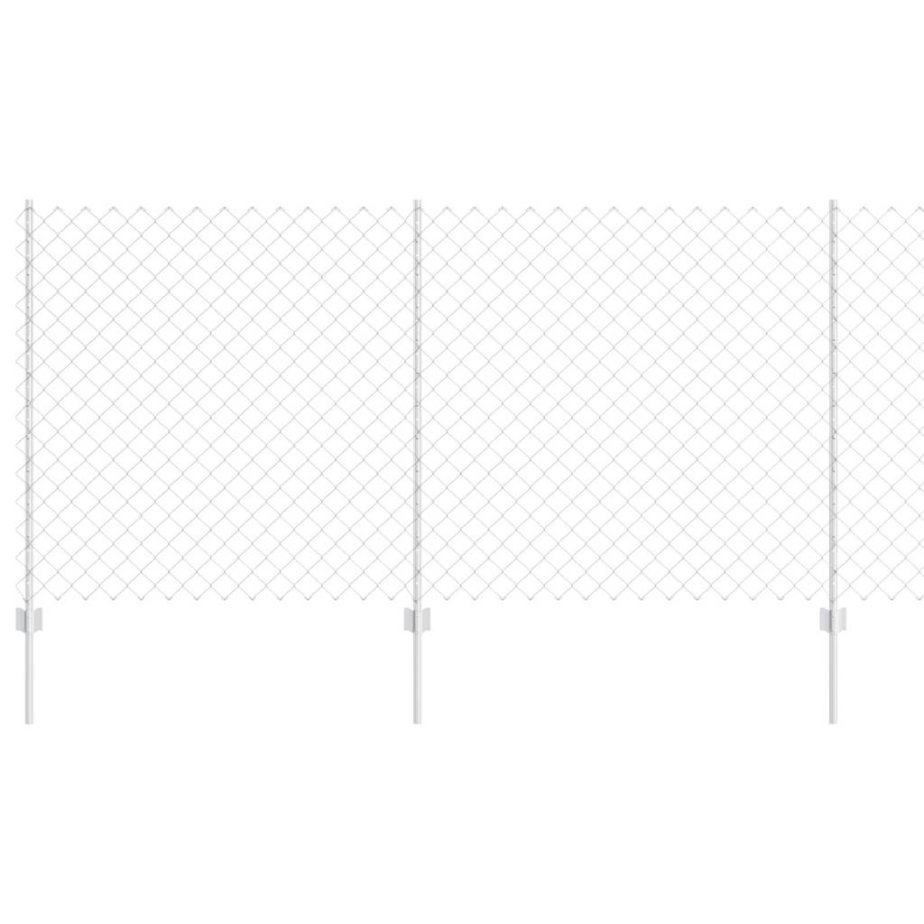 Chain Link Fence with Post 25 x 1.2 m (W x H)