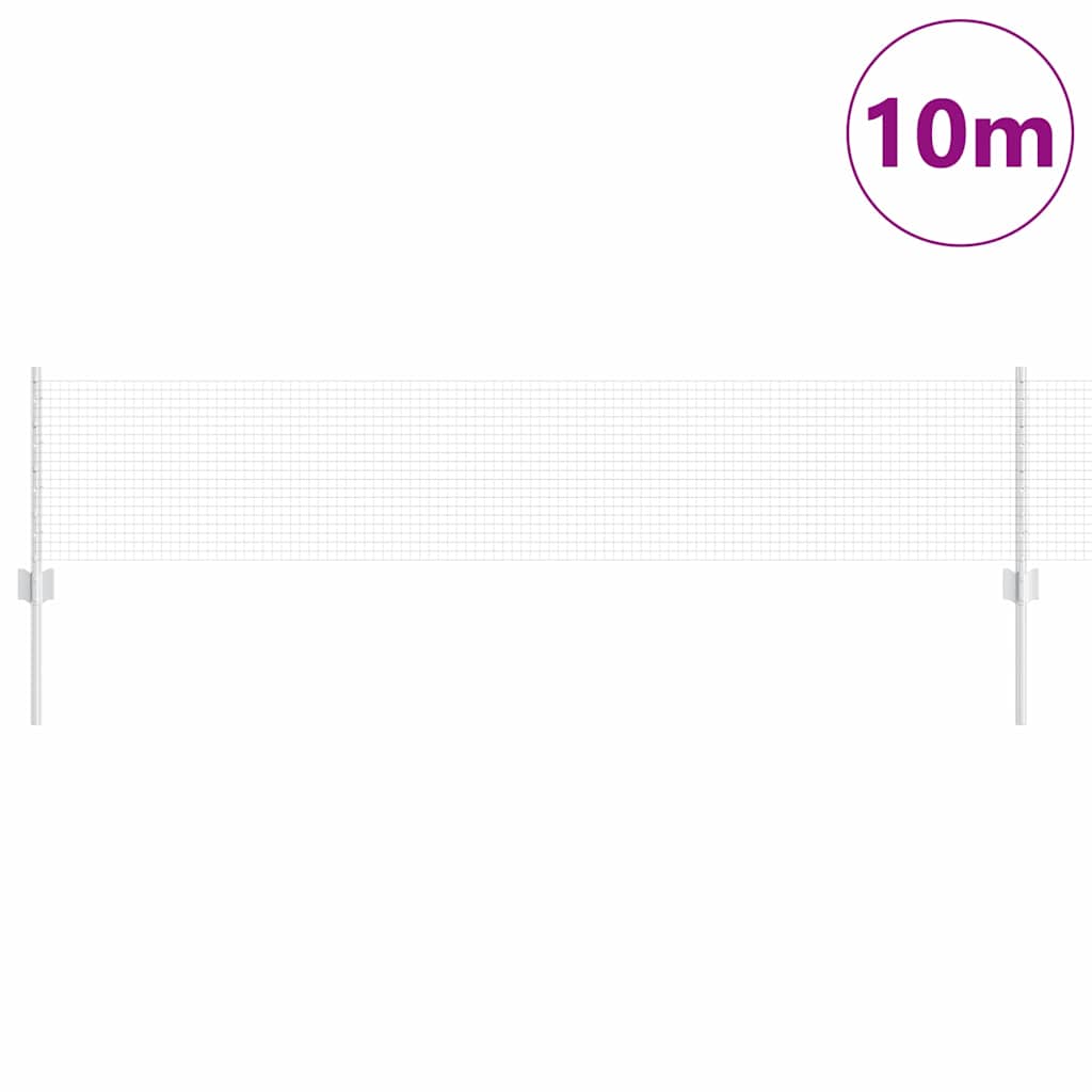 Welded Wire Fence with Post 10 x 0.4 m (W x H)
