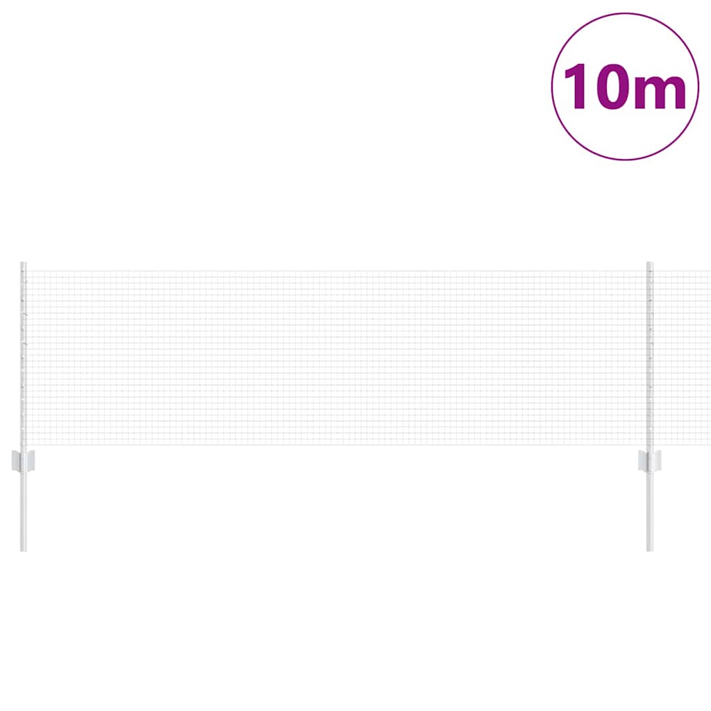 Welded Wire Fence with Post 10 x 0.6 m (W x H)