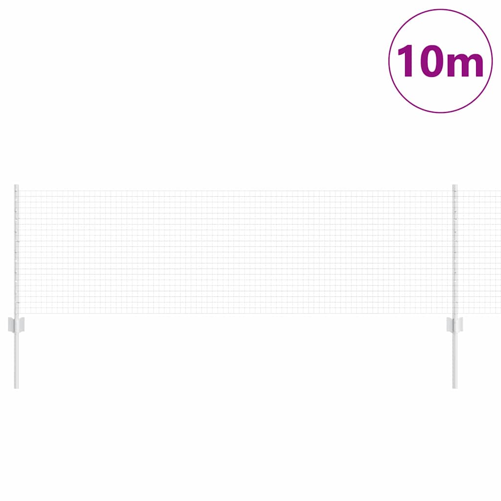 Welded Wire Fence with Post 10 x 0.6 m (W x H)