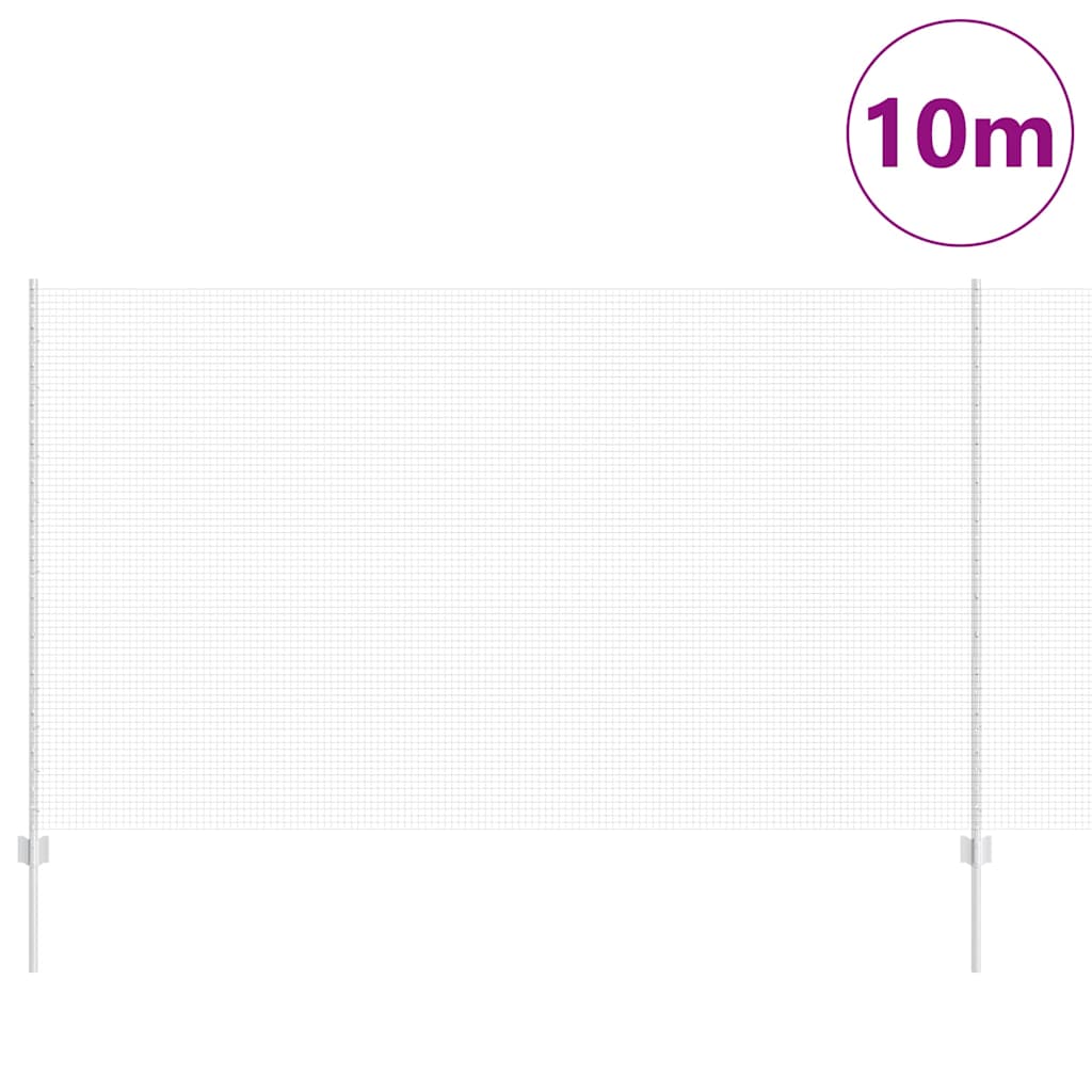 Fence with Post Silver