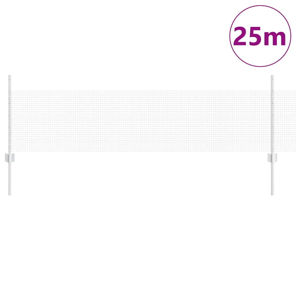 Fence with Post Silver