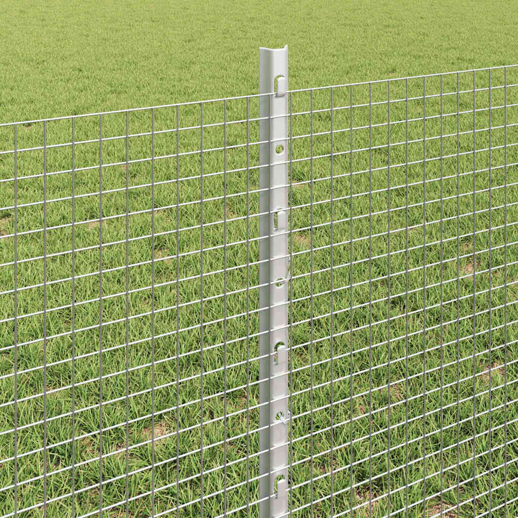 Fence with Post Silver