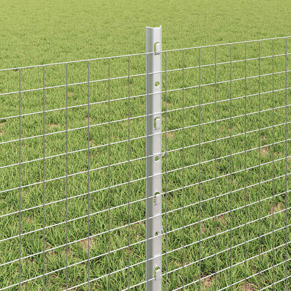 Fence with Post Silver