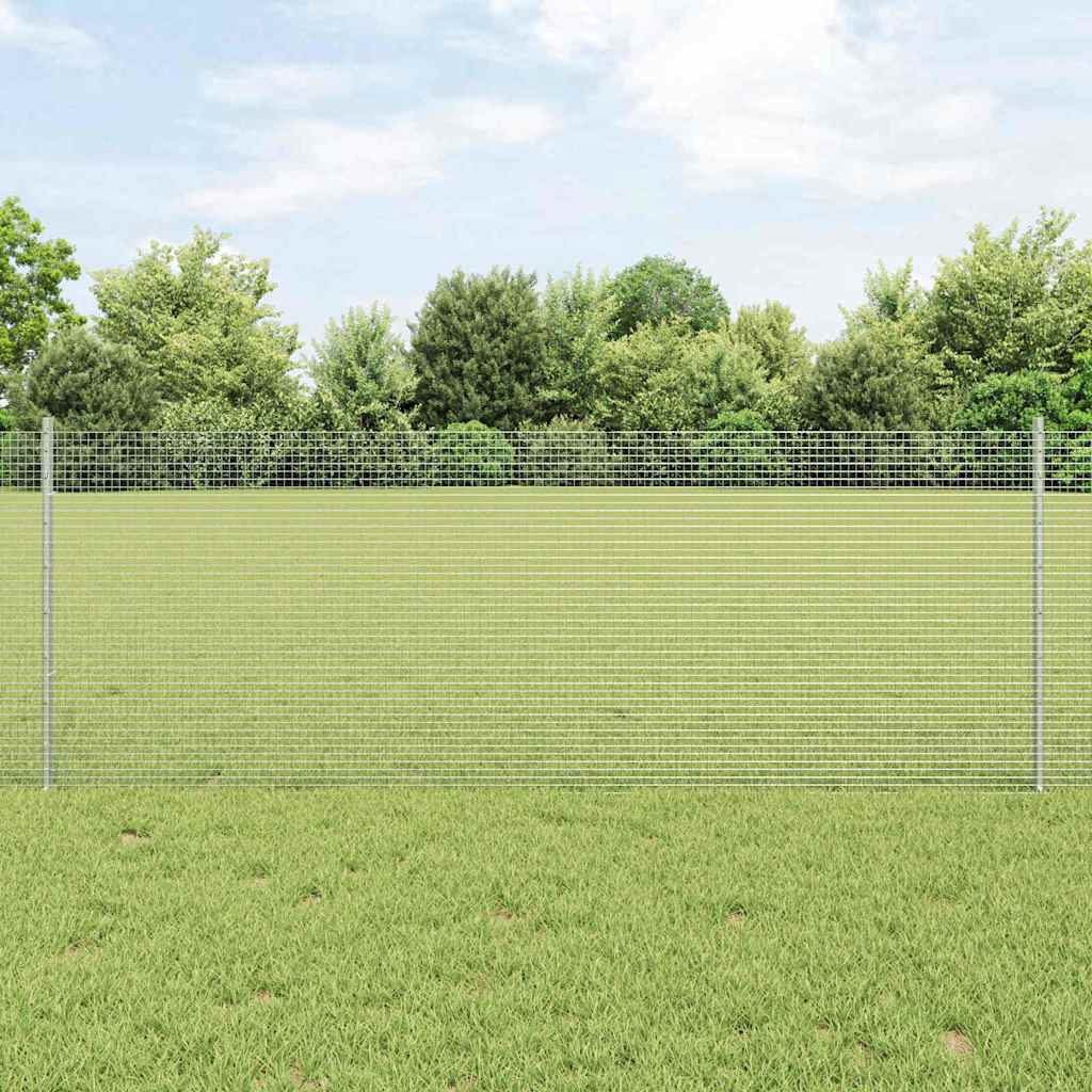Welded Wire Fence with Post 25 x 0.8 m (W x H)