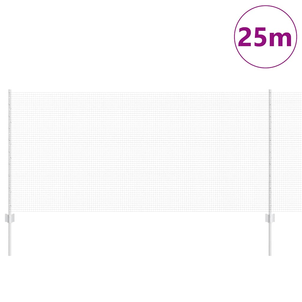 Fence with Post Silver