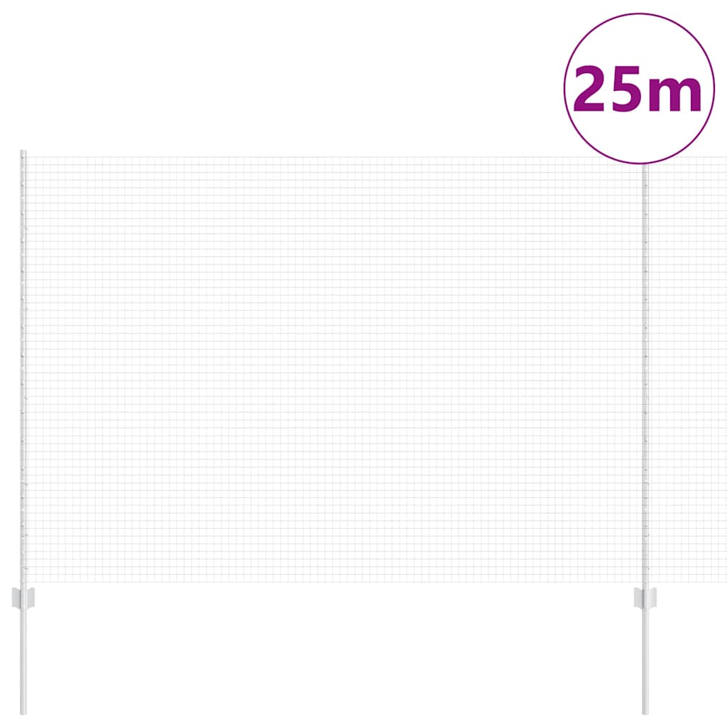 Welded Wire Fence with Post 25 x 1.5 m (W x H)