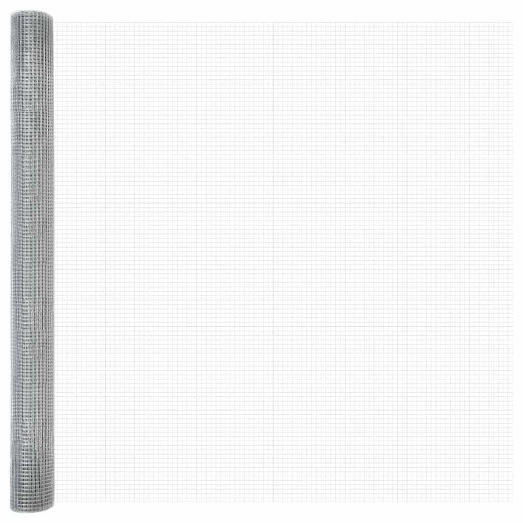 Fence with Post Silver