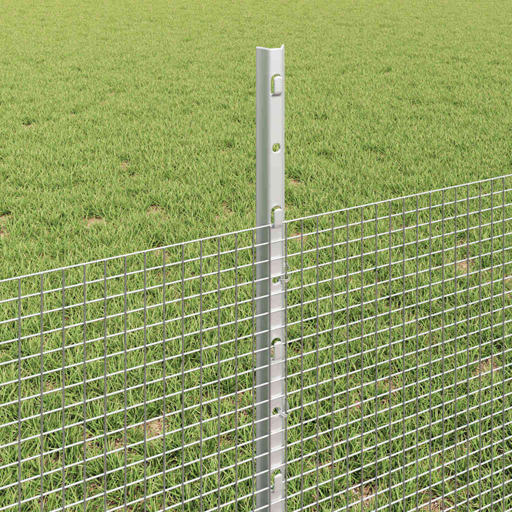 Fence with Post Silver