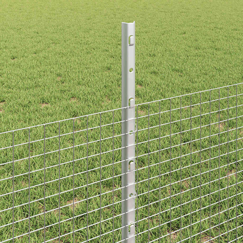 Fence with Post Silver