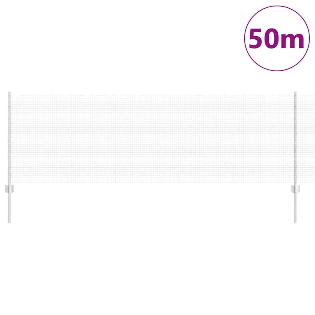 Fence with Post Silver