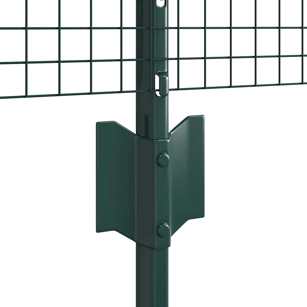 Fence with Post Green
