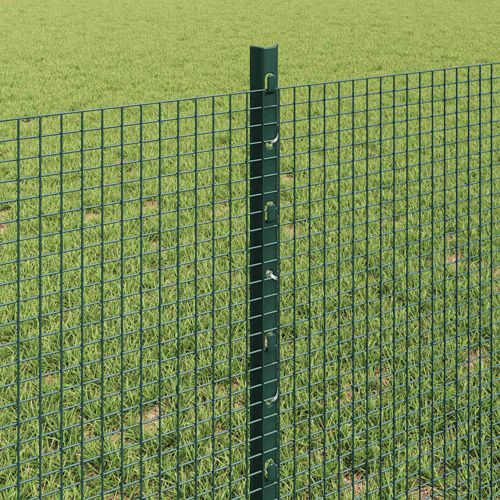 Fence with Post Green