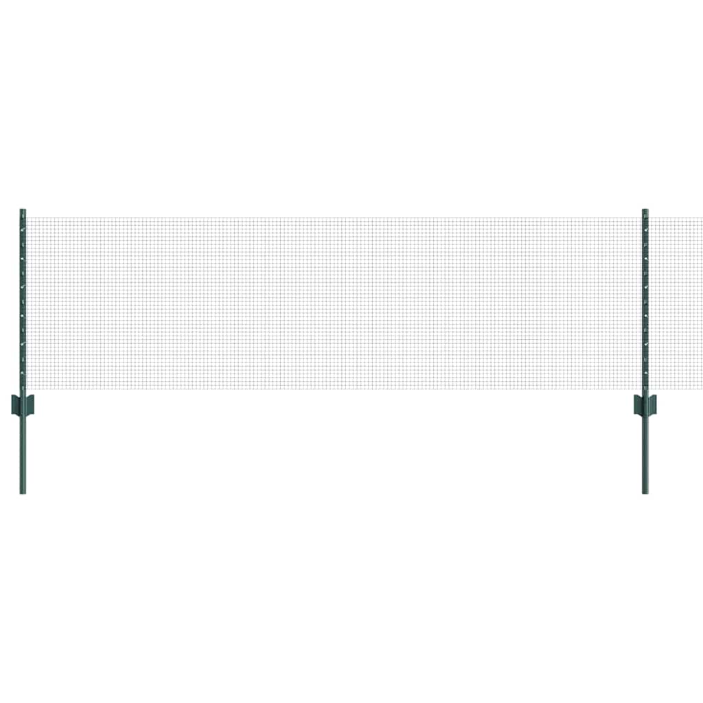 Fence with Post Green