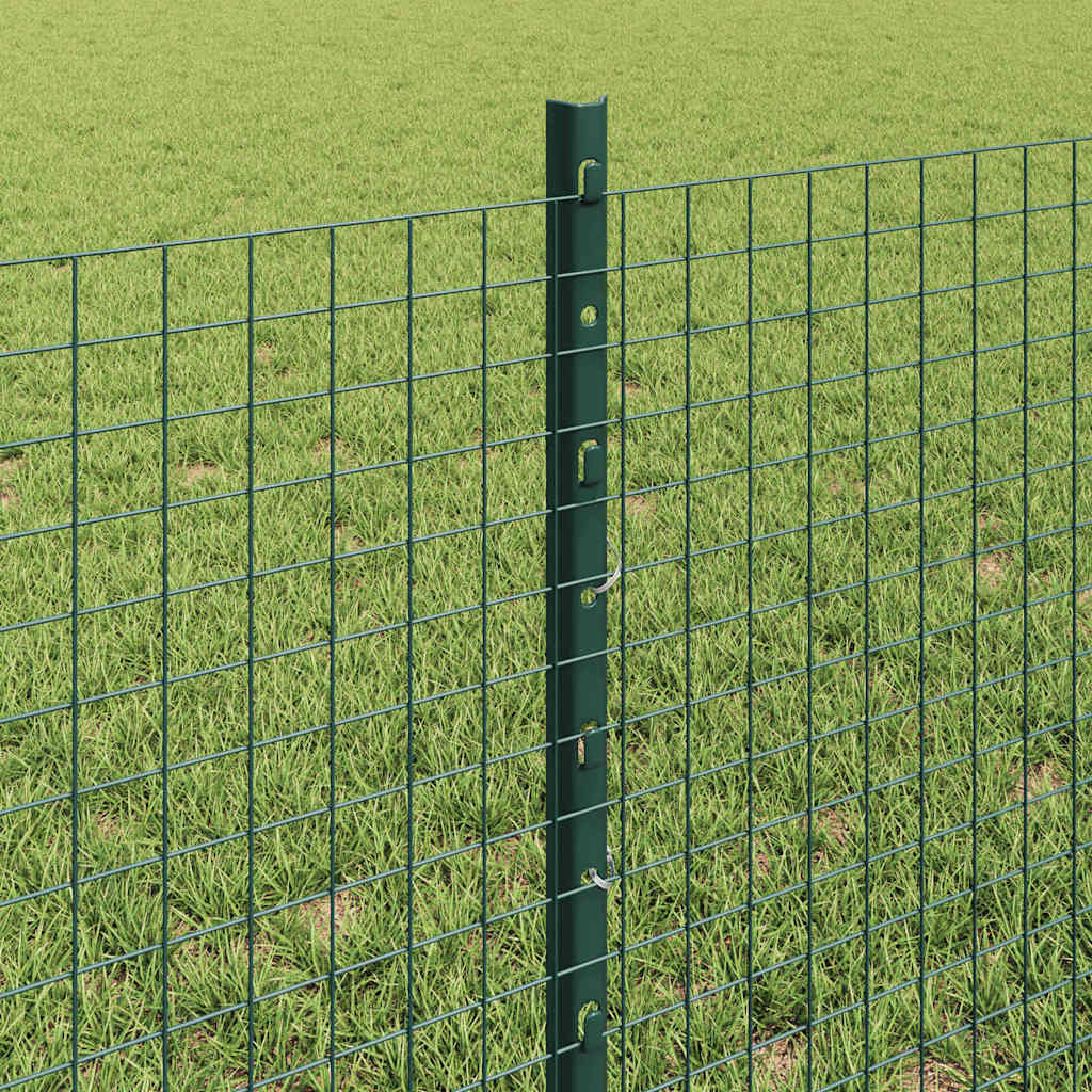 Fence with Post Green