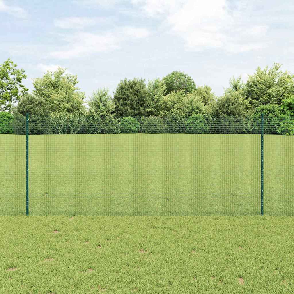 Welded Wire Fence with Post 10 x 1 m (W x H)