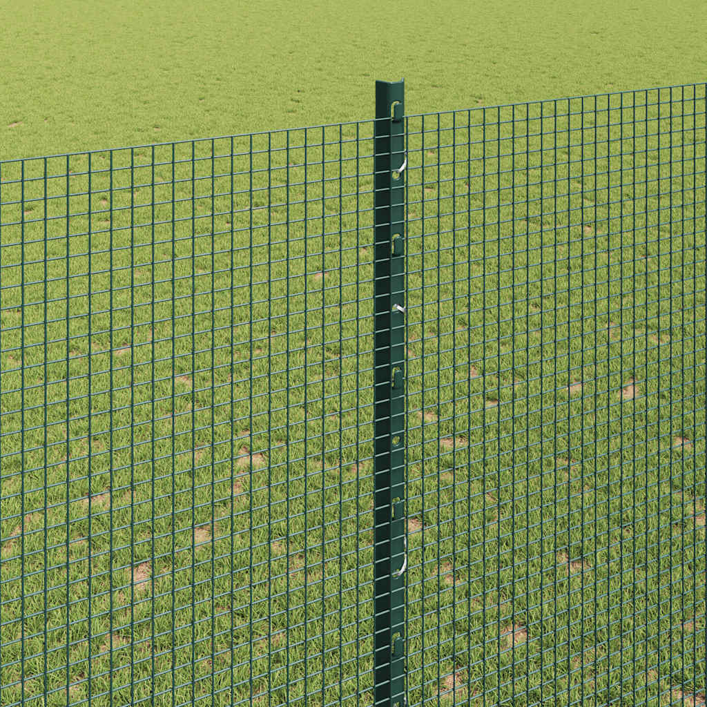 Fence with Post Green