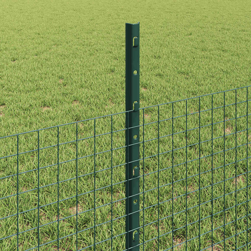 Fence with Post Green